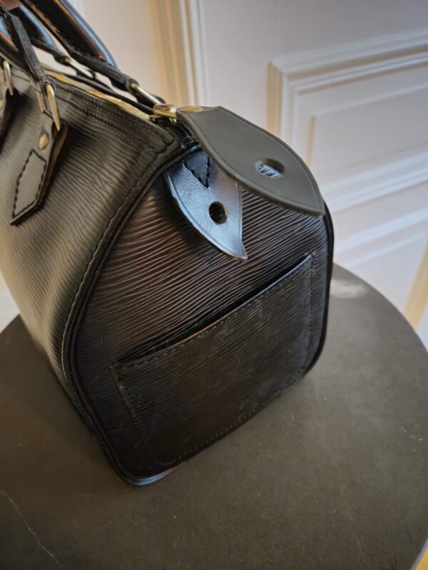 Louis Vuitton Speedy 25 Epi schwarz – Bild 5