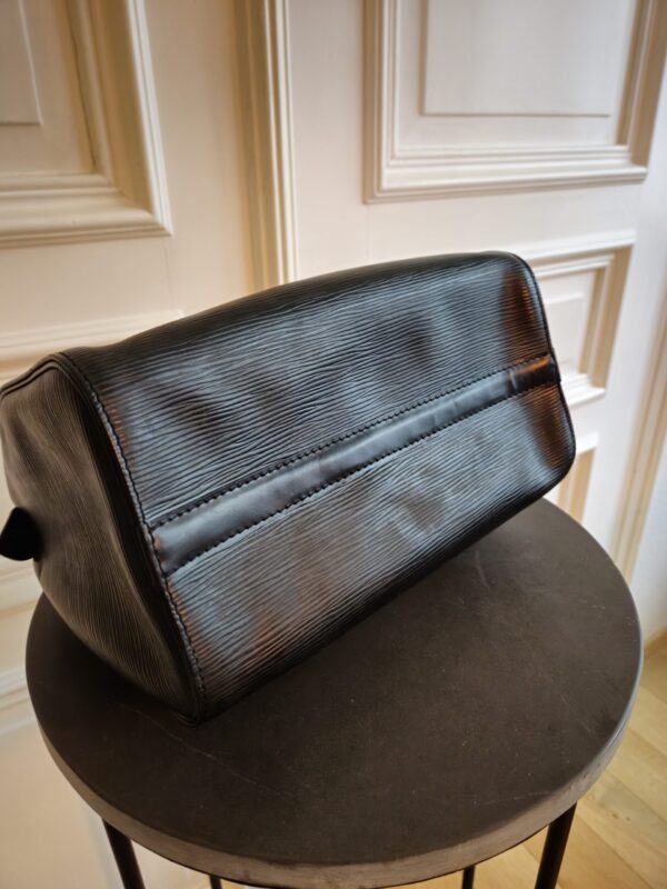 Louis Vuitton Speedy 25 Epi schwarz – Bild 10