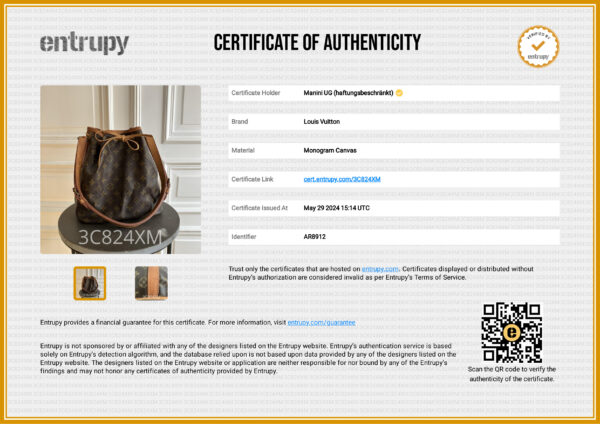 Louis Vuitton Sac Petit Noe Monogram Canvas – Bild 20