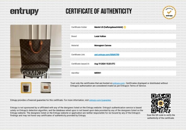 Louis Vuitton Sac Plat Monogram Canvas – Bild 20