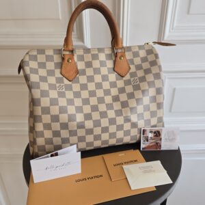 Louis Vuitton Speedy 30 Damier Azur