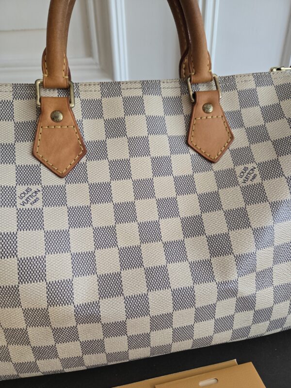 Louis Vuitton Speedy 30 Damier Azur – Bild 4