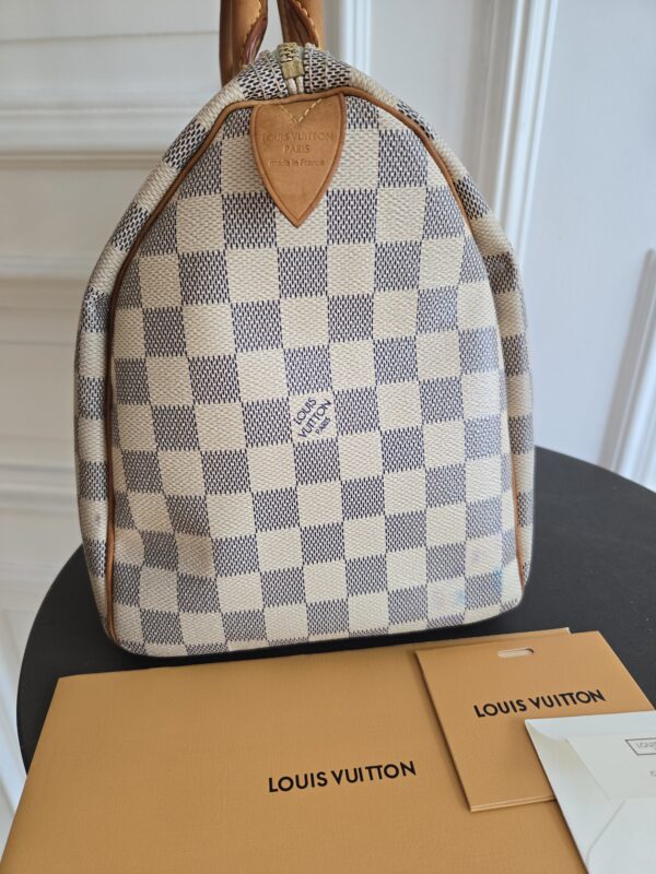 Louis Vuitton Speedy 30 Damier Azur – Bild 6