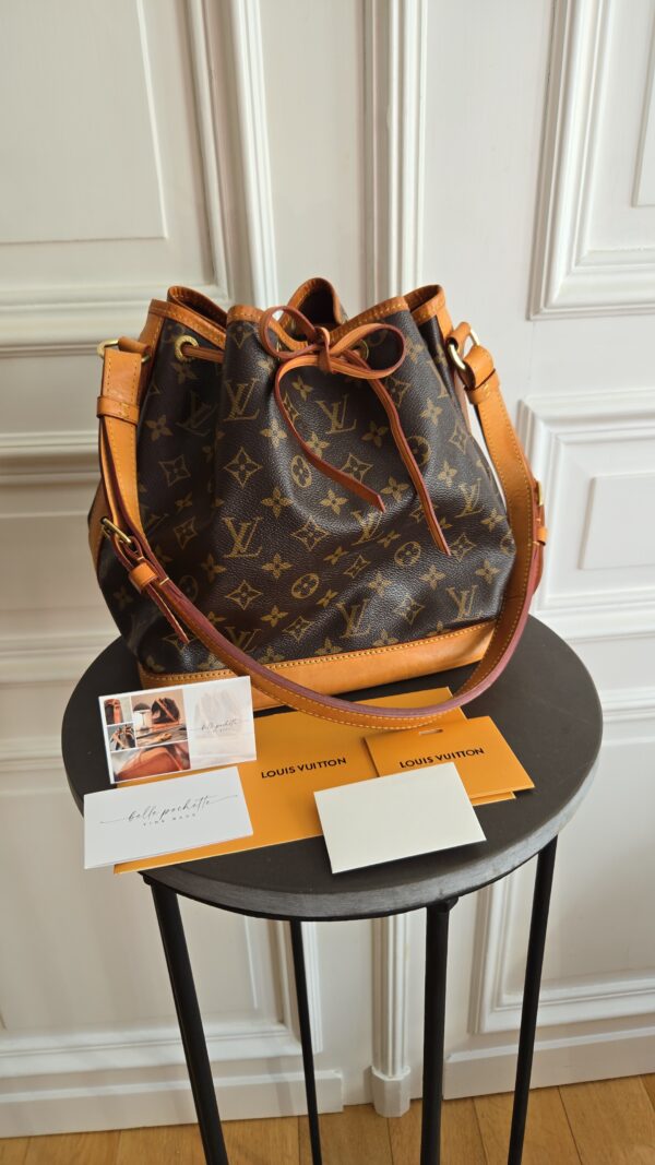 Louis Vuitton Petit Noé Monogram Canvas neues Modell – Bild 2
